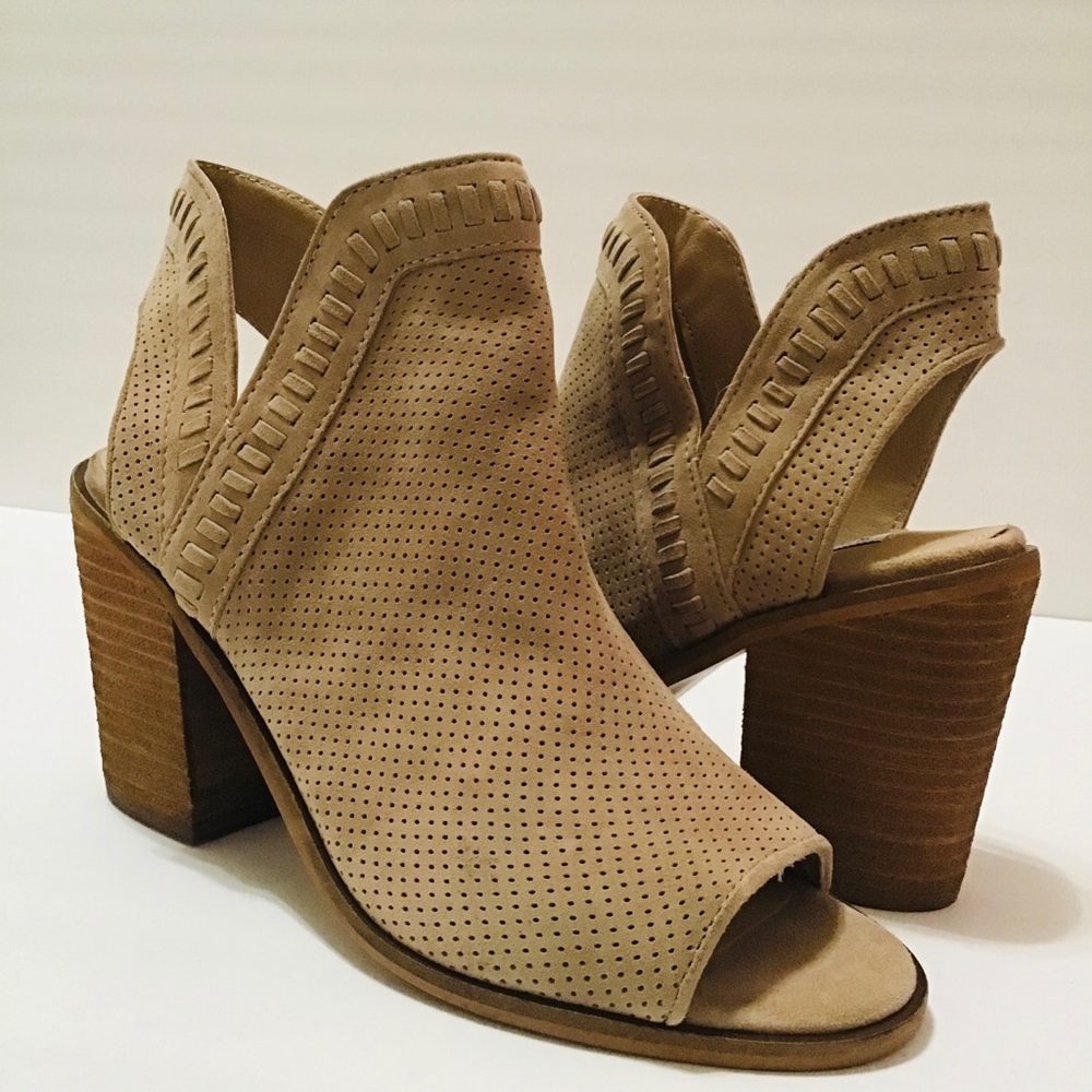 💙 STEVE MADDEN  Suede  Block Heel - Picture 2 of 12